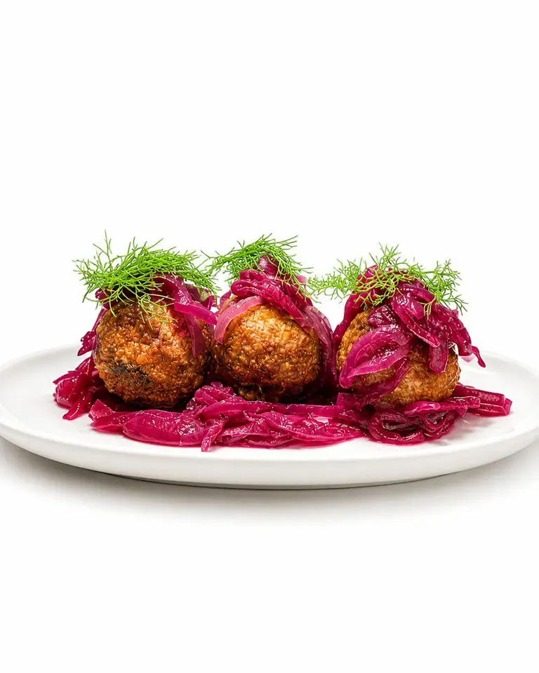 Sweet and Sour Sardine Meatballs