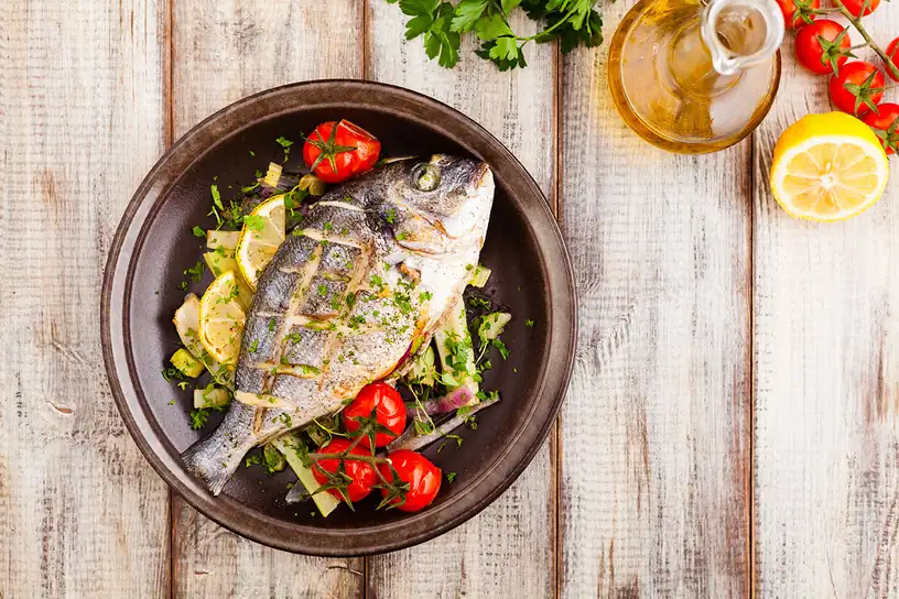 Grilled Sea Bream