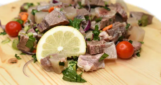Veal and Cartilage Salad