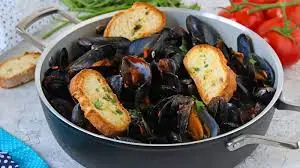 Mussel Soup / Exploded Mussels