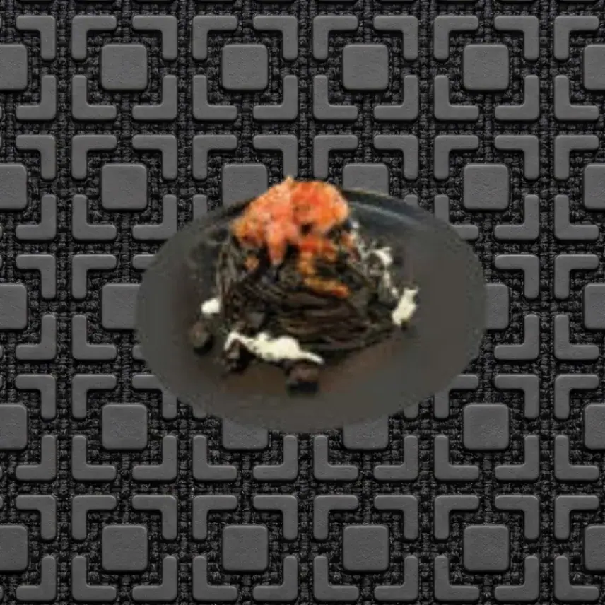 Spaghettoni à l'encre de seiche