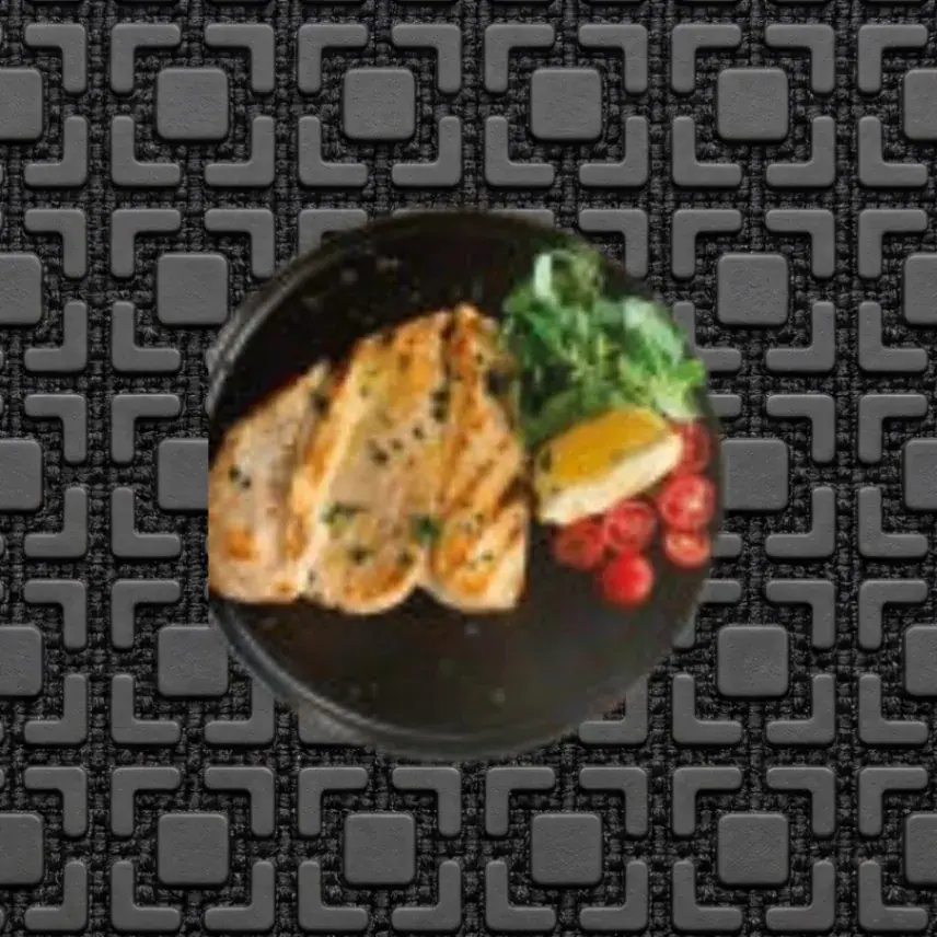 Poulet grillé ou pané + salade mixte uniquement