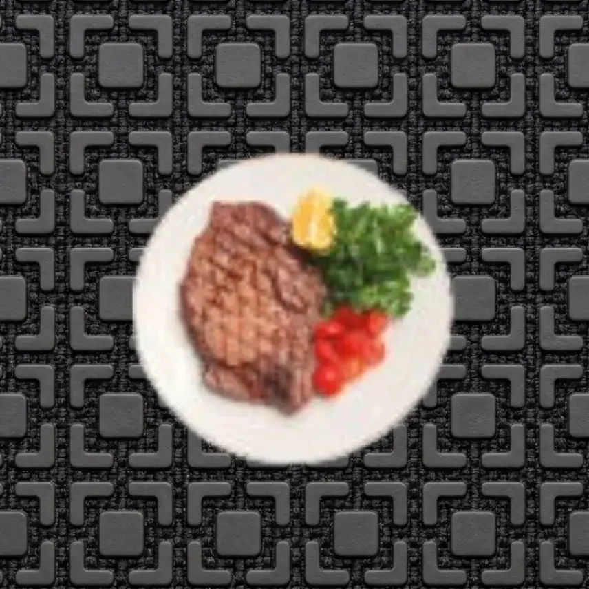 Côte de veau scottona + salade mixte uniquement