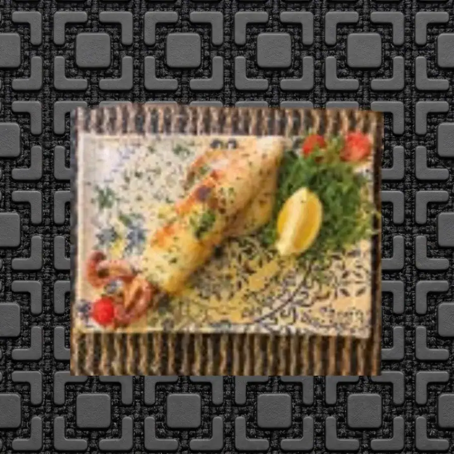 Calamar frais grillé + salade mixte seulement